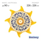 УЦЕНКА Матрас для плавания «Солнечный остров», надувной, 226×226 см, 43391 Bestway - Фото 1