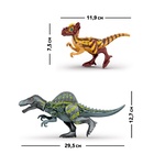 УЦЕНКА Конструктор «Диномир», 14 деталей спинозавр и пахицефалозавр, звуковые эффекты - Фото 2