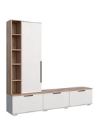 Гостиная «Селеста», 2006×370×1862 мм, цвет белый/дуб вотан - Фото 5