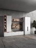 Гостиная «Селеста», 2006×370×1862 мм, цвет белый/дуб вотан - Фото 7