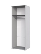 Шкаф двухстворчатый распашной «Селеста», 664×484×1862 мм, цвет шиншилла серая - Фото 4