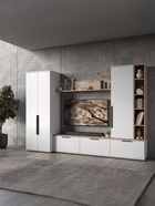 Шкаф двухстворчатый распашной «Селеста», 664×484×1862 мм, цвет белый - Фото 5