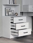 Стол компьютерный «Брауни», правый, 1280×2000×1450 мм, цвет белый - Фото 7