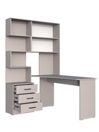 Стол компьютерный «Брауни», правый, 1280×2000×1450 мм, цвет кашемир - Фото 5