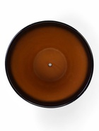 Горшок для цветов «Гранит», 8 л, d=29.5 см, h=33 см, керамика, с поддоном, чёрный - фото 50917575