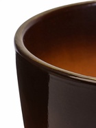 Горшок для цветов «Миндаль», 5 л, d=22 см, h=22 см, керамика, с поддоном, коричневый - Фото 4