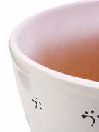 Горшок для цветов «Котофей», 8 л, d=29.5 см, h=23 см, керамика, с поддоном, белый - фото 809107385