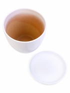 Горшок для цветов «Белый», керамика, с поддоном, набор 4 шт.: 400 мл, 1 л, 2.5 л, 5 л - Фото 7