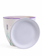 Горшок для цветов «Лаванда», керамика, с поддоном, набор 4 шт.: 400 мл, 1 л, 2.5 л, 5 л - Фото 5