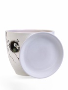 Горшок для цветов «Птички», керамика, с поддоном, набор 4 шт.: 400 мл, 1 л, 2.5 л, 5 л. - фото 809107434