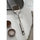 Лопатка из нержавеющей стали перфорированная Доляна «Стандарт», длина 33.5 см, с отверстиями - Фото 2