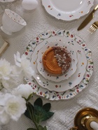 УЦЕНКА Тарелка WY Flowers song, d=26.5 см, фарфор, белая - Фото 8