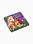 Магнит новогодний на холодильник «Счастья в дом» - Фото 3