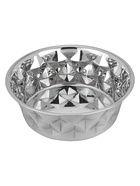 Миска Mr.Kranch из нержавеющей стали Daimond 1,2 л, нескользящее основание 10913889 - фото 825930