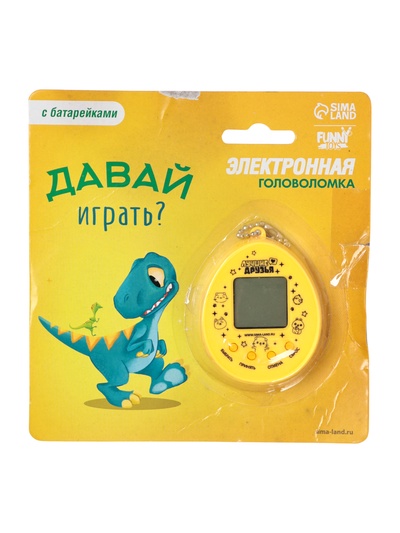 УЦЕНКА Электронная игра «Давай играть?»,168 персонажей, на блистере