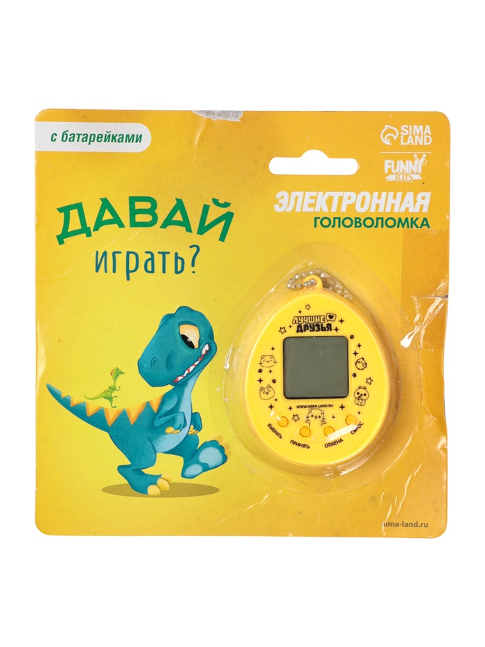 УЦЕНКА Электронная игра «Давай играть?»,168 персонажей, на блистере - Фото 1