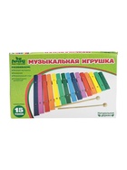 УЦЕНКА Игрушка музыкальная Ксилофон, 15 тонов - Фото 6