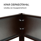УЦЕНКА Грядка оцинкованная 195 х 70 х 15 см Коричневый "Greengo" - Фото 4