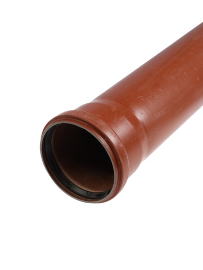 УЦЕНКА Труба канализационная FLEXTRON, наружная, d=110 мм, толщина 3.2 мм, 2000 мм