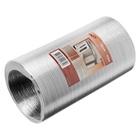 УЦЕНКА Воздуховод гофрированный ERA, d=160 мм, раздвижной до 3 м, алюминиевый - Фото 1