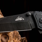 УЦЕНКА Нож складной «Акула» 21 см, клинок 90 мм/2.8 мм, со стропорезом и стеклобоем - Фото 3