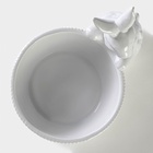 УЦЕНКА Конфетница «Зайка» 21.5×15.5×16.5 см - Фото 3