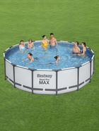 УЦЕНКА Бассейн каркасный, 488×122 см, фильтр-насос, лестница, тент, 5612Z Bestway 10914737