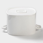 УЦЕНКА Супница Magistro «Бланш» 3.5 л, 27×19×19 см, белая - Фото 5