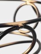 УЦЕНКА Подставка для цветов «Карета», d=16 см, чёрная - Фото 5