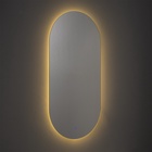 Зеркало интерьерное настенное «Рубин» овальное, с LED-подсветкой, сенсорное, 40х80 см 10912305 - фото 319913145