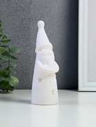 Фигурка светящаяся RISALUX «Дед Мороз со звездой», LED-ночник, 3×AG10, белый, 4.8×4.8×15 см - Фото 5