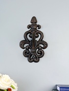 Настенный крючок декоративный «Растительный вензель», ключница чугун, 12×12×20 см 10880541