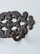 Настенные крючки декоративные «Цветочный узор», ключница чугун, 19×5×9.5 см 10880543