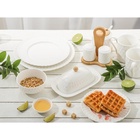 УЦЕНКА Набор для специй на дер подст 3 пр "Bella Tenero.Герда" солонка, перечница, салфетница - фото 14869574