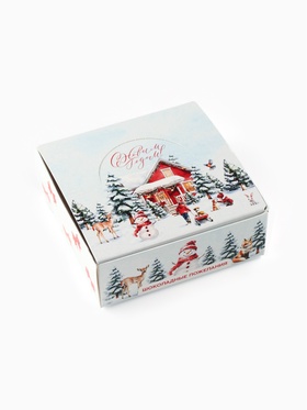 Шоколад в шоубоксе «Новогодние пожелания», 12 г ? 24 шт. (комплект 24 шт)