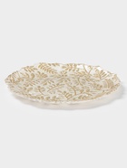 Тарелка «КРАСКИ ОСЕНИ», d=21 см, стекло, золотистая - Фото 2