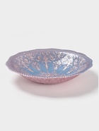 Блюдо сервировочное «ЭЛЕОНОРА БРОНЗА», 1.9 л, d=30 см, стекло, голубое, розовое - Фото 1