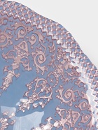 Блюдо сервировочное «ЭЛЕОНОРА БРОНЗА», 1.9 л, d=30 см, стекло, голубое, розовое - Фото 3