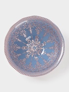 Салатник «ЭЛЕОНОРА БРОНЗА», 400 мл, d=15 см, стекло, голубой, розовый - Фото 2