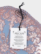 Тарелка «ЭЛЕОНОРА БРОНЗА», d=21 см, стекло, голубая, розовая - Фото 5