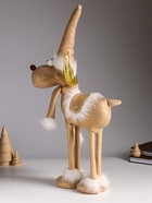 Интерьерная кукла текстильная «Лось - золотые рога», 22×12×48 см - Фото 2