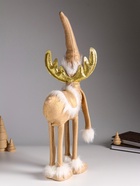 Интерьерная кукла текстильная «Лось - золотые рога», 22×12×48 см - Фото 3