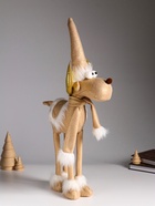 Интерьерная кукла текстильная «Лось - золотые рога», 22×12×48 см - Фото 4