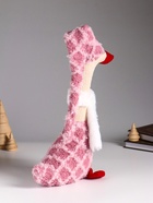 Интерьерная кукла текстильная «Гусь в розовом колпаке», 23×10×60 см - Фото 2