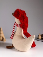 Интерьерная кукла текстильная «Гусь в длинном колпаке и полосатом шарфе», 28×11×70 см - Фото 4