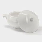 УЦЕНКА Супница 600 мл Magistro «Бланш» 20.5×15×7.5 см, белая - Фото 4