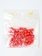 Бусины для творчества пластик цилиндр «Корал» набор 20 г 0.6×0.6×0.5 см - фото 53415796