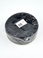 Тарелка одноразовая бумажная «Чёрная», 18 см (комплект 100 шт) - фото 51925945