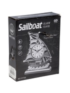 УЦЕНКА Часы - будильник настольные «Клипер», дискретный ход, циферблат d=7.5 см, 17×21.5 см - Фото 5