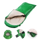 УЦЕНКА Спальный мешок туристический, 220×75 см, до -20 градусов, 700 г/м², зелёный - Фото 2